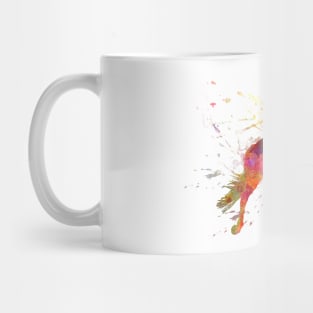 Watercolor horse show Mug